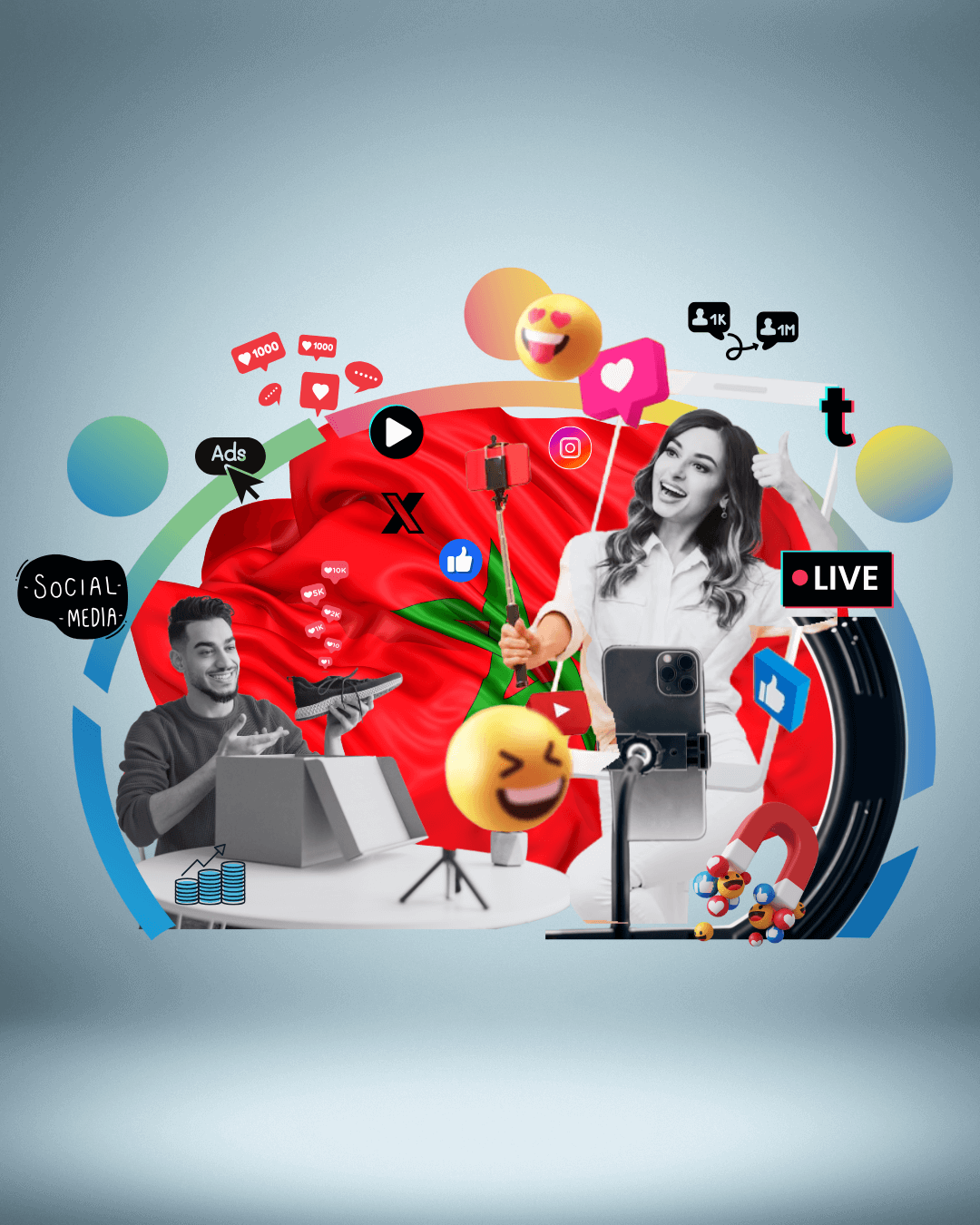 L’industrie de la création de contenu au Maroc, une ruée vers l’or ou une course en temps perdu ?