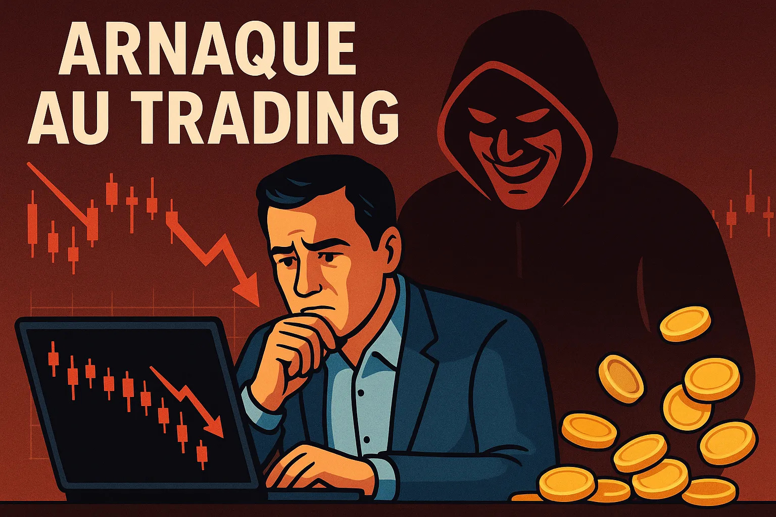 Les arnaques des cours en ligne de Trading : Les dangers cachés derrière les promesses de gains faciles !