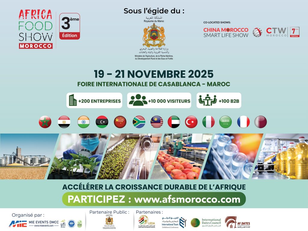 ​Inauguration du Salon Africa Food Show 2025 à Casablanca