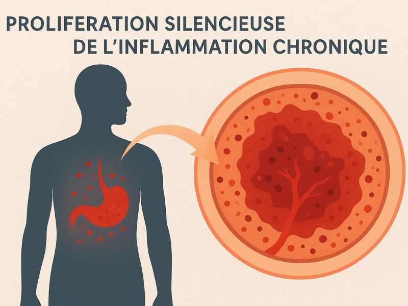La prolifération silencieuse de l’inflammation chronique : la maladie moderne que personne ne voit venir