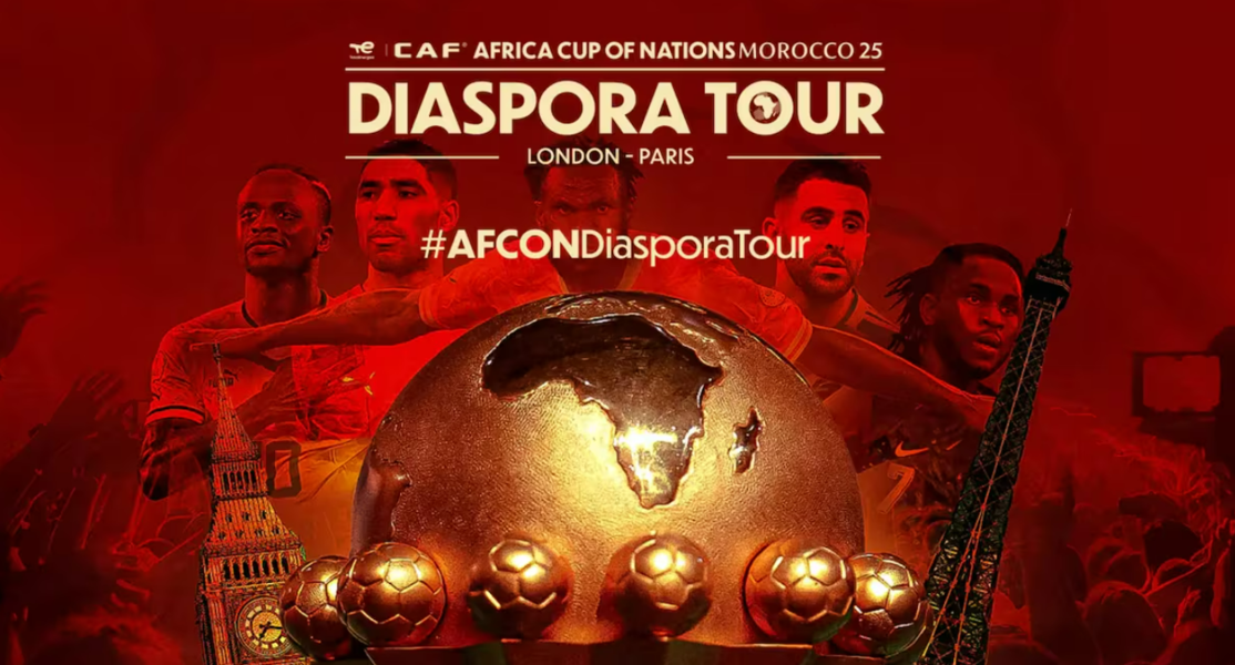CAN 2025 : le trophée s’expose à Londres et Paris dans le cadre du « Diaspora Tour »