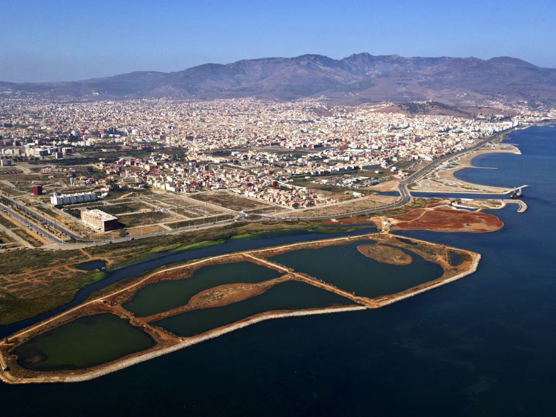 La lagune de Marchica à Nador