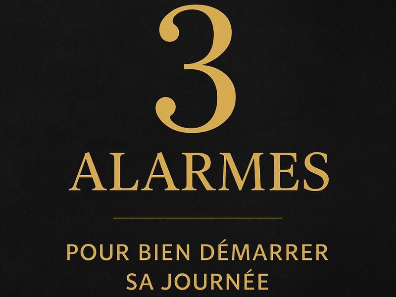 La “méthode des 3 alarmes” :