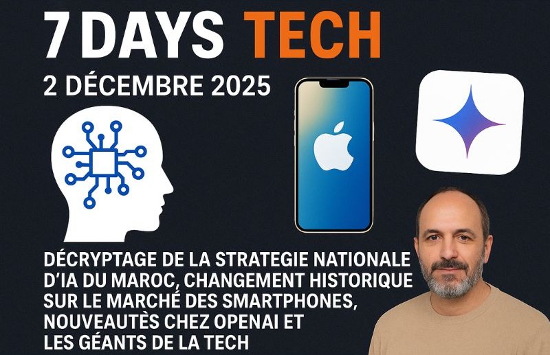 Podcast : l'essentiel de l'actualité TECH de la semaine du 02-12-2025