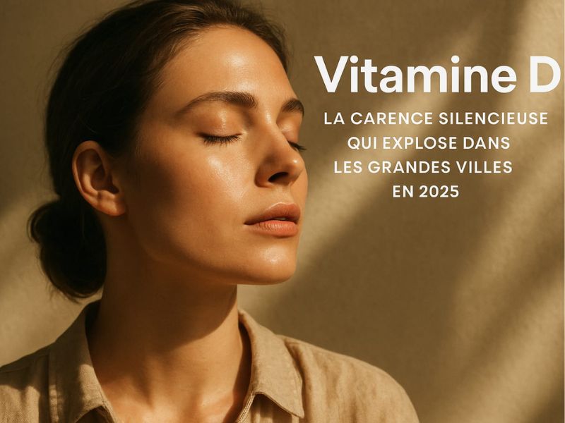 Vitamine D : la carence silencieuse qui explose dans les grandes villes en 2025