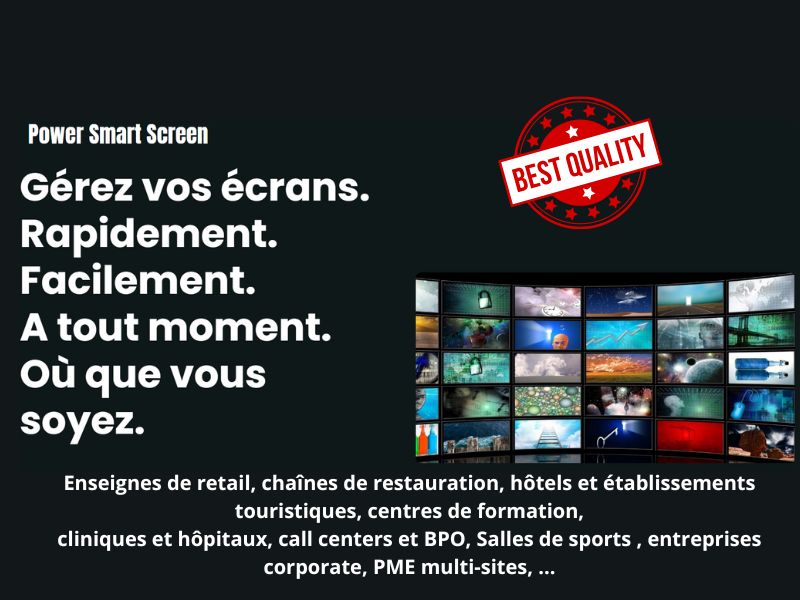 Power Smart Screen : la solution d’affichage dynamique made in Morocco qui transforme la communication des entreprises