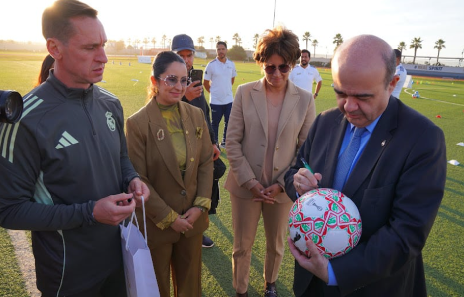 Le Real Madrid lance son programme éducatif de football au Maroc
