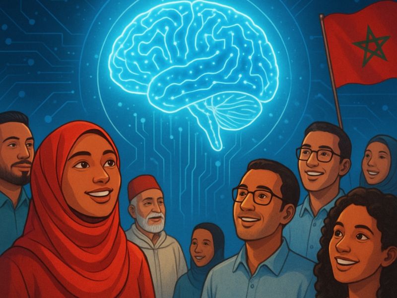 Café IA : faire de l’intelligence artificielle un bien commun pour tous les citoyens marocains
