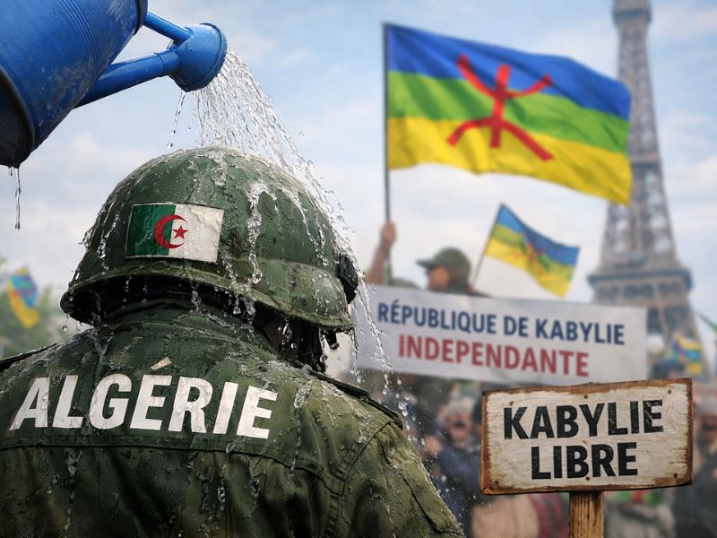 Kabylie indépendante ou l’arroseur "Algérie" arrosé