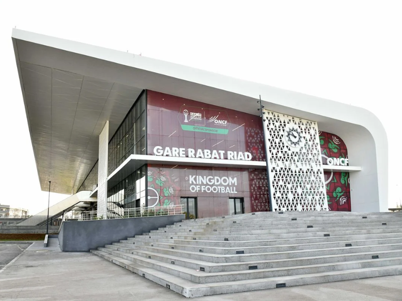 Nouvelle gare Rabat-Riad : nouveau maillon du réseau ferroviaire de la capitale
