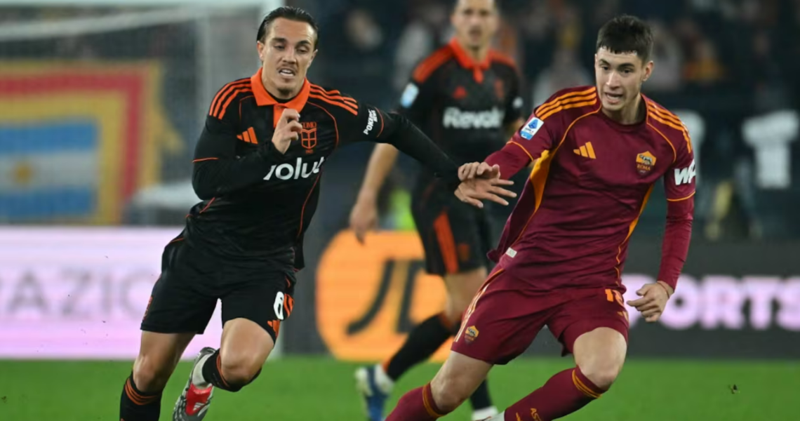 Serie A : l’AS Rome revient dans la course après sa victoire contre Côme