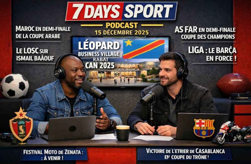 Podcast : l'essentiel de l'actualité Sport de la semaine du 15-12-2025