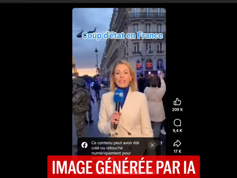 La fausse vidéo de coup d’État en France qui a piégé jusqu’à un chef d’État africain