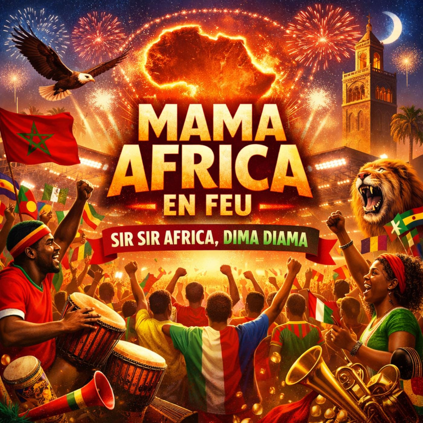 🎵 Mama Africa, Sir Sir Africa, Dima Diama Africa