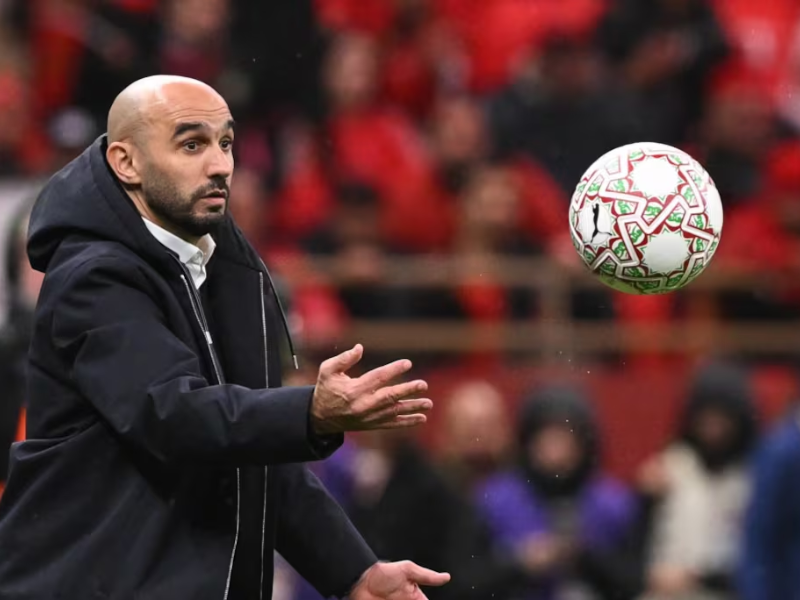 CAN 2025 : Regragui admet un match compliqué face aux Comores malgré la victoire