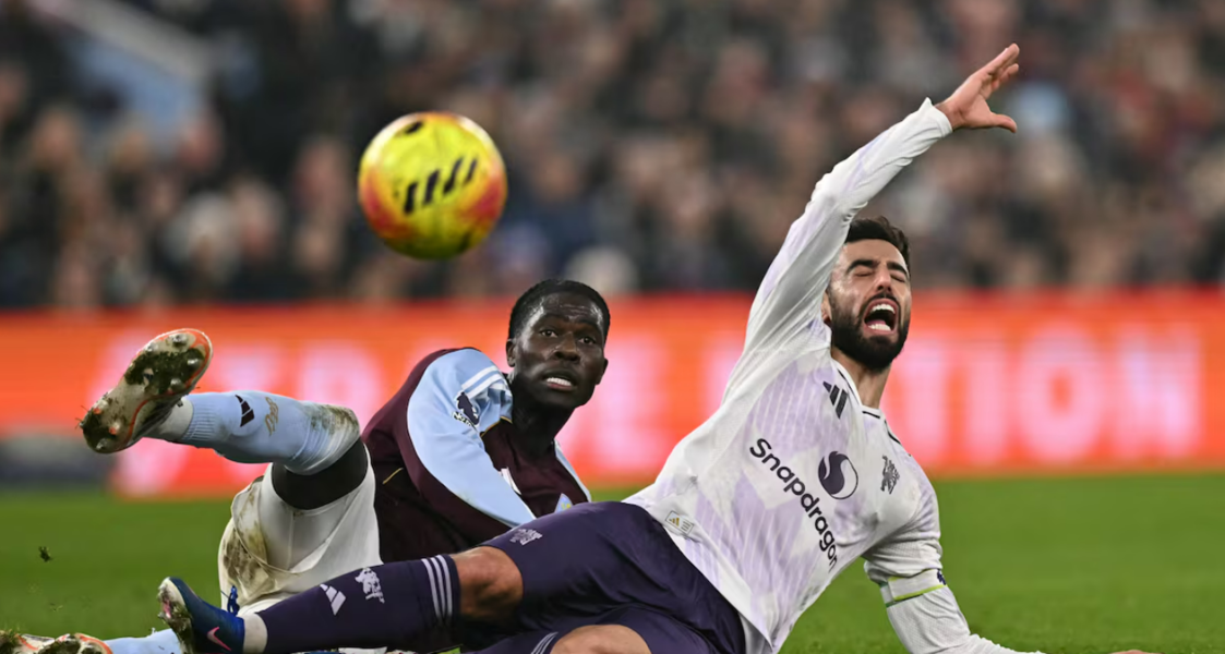 Premier League : Aston Villa enchaîne face à Manchester United et consolide sa place sur le podium