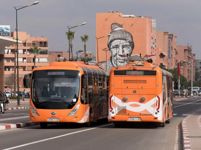 Marrakech modernise son transport urbain : 717 millions de dirhams pour refondre la mobilité et réconcilier la ville avec ses bus