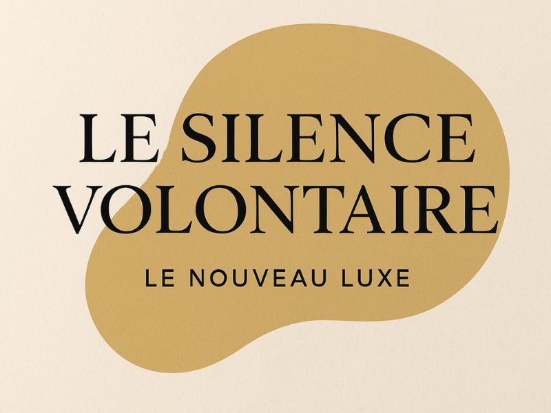 Pourquoi le “silence volontaire” devient le nouveau luxe de 2025 ?