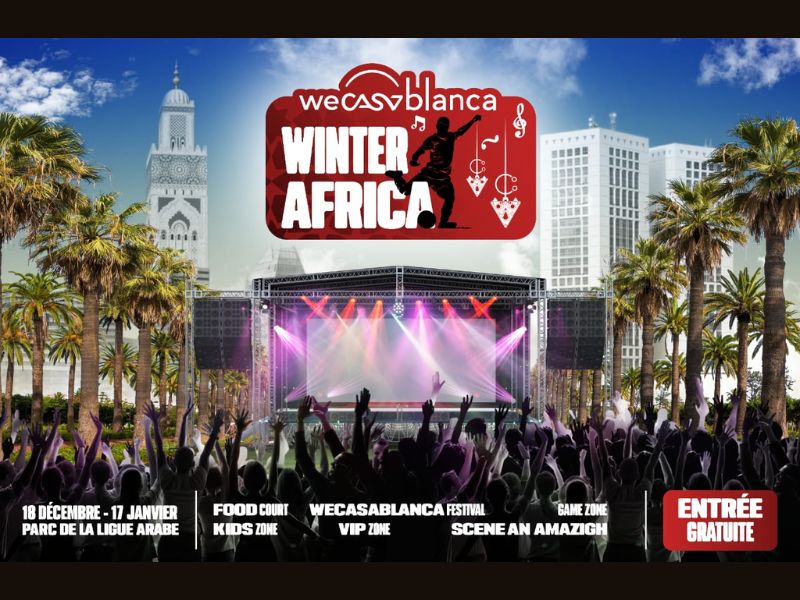 Winter Africa by WeCasablanca: deux soirées musicales pour clore l’année à Casablanca