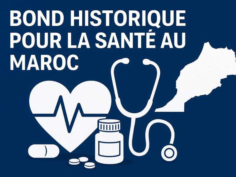 Un bond historique pour la santé au Maroc