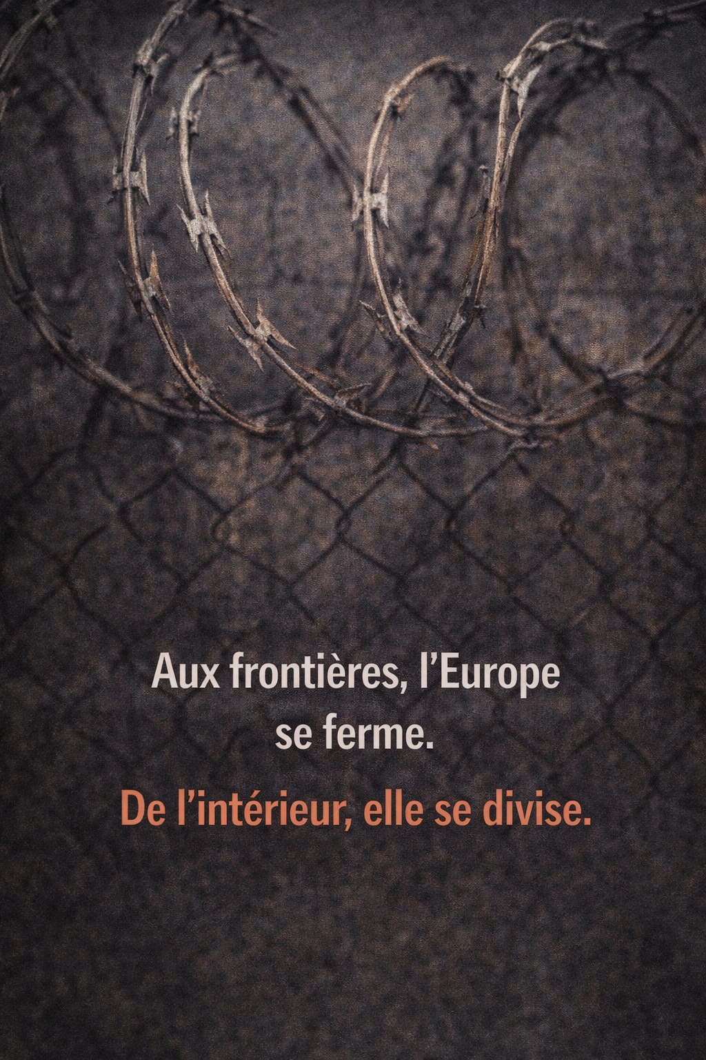 AUX FRONTIERES, L'EUROPE SE FERME. DE L'INTERIEUR, ELLE SE DIVISE