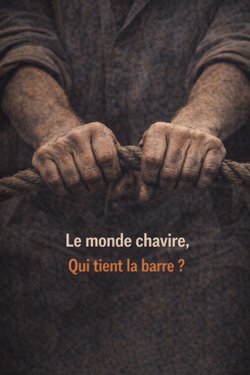 LE MONDE CHAVIRE, QUI TIENT LA BARRE ?