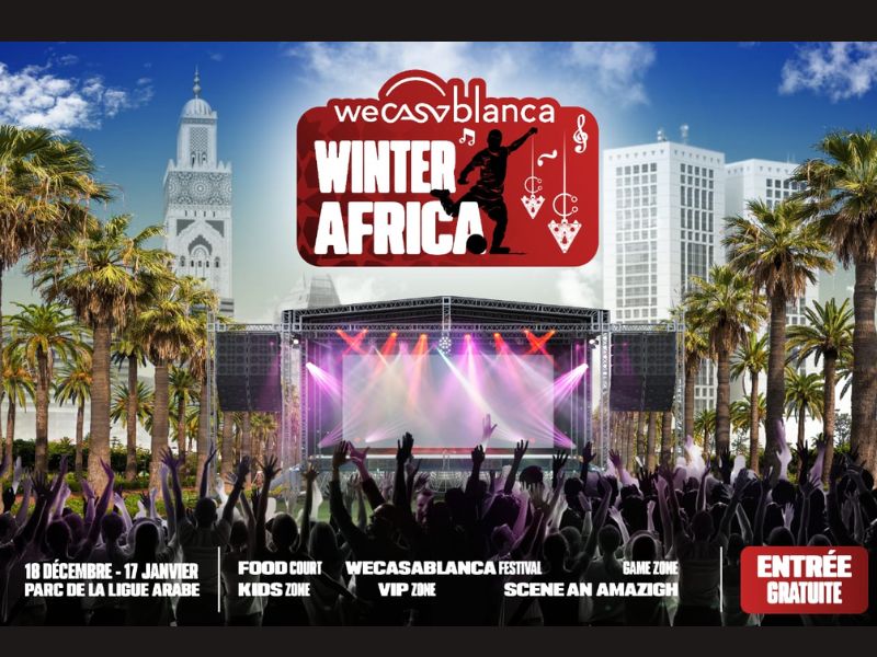 Winter Africa by WeCasablanca: les concerts du 28 décembre reportés