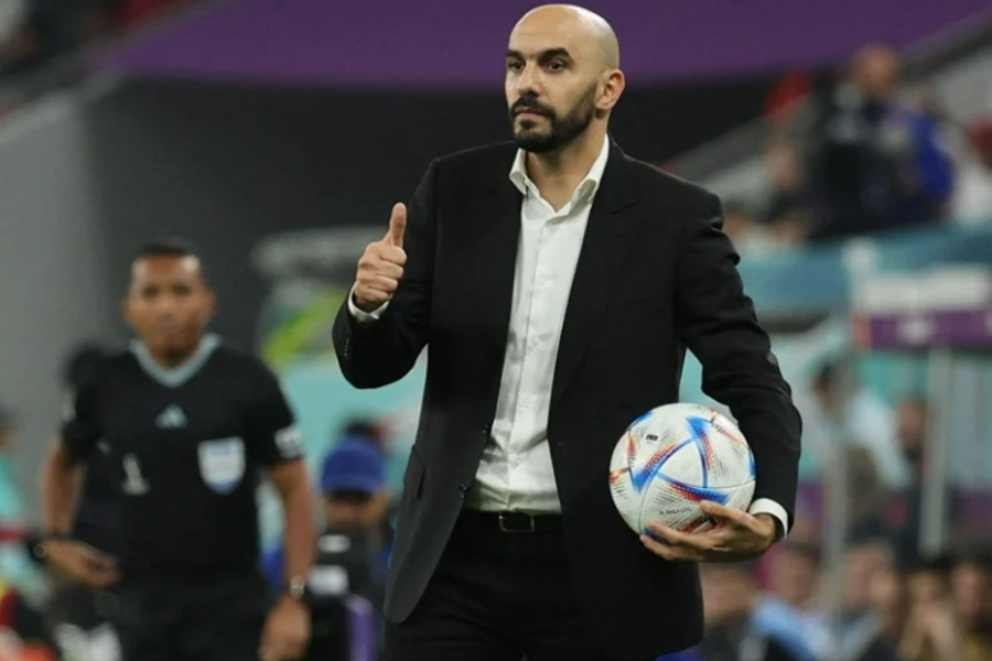 Walid Regragui parmi les meilleurs entraîneurs nationaux au monde selon l’IFFHS