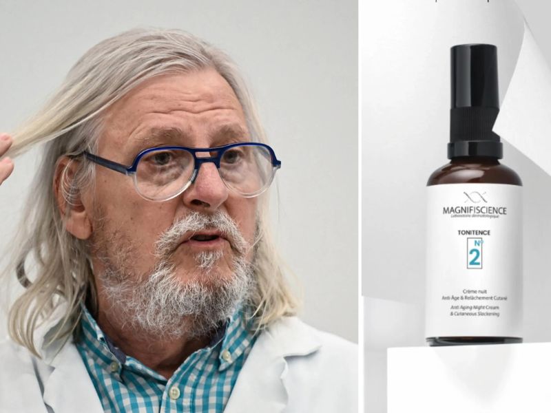 Didier Raoult dans la cosmétique : quand anti-âge rime avec interrogation
