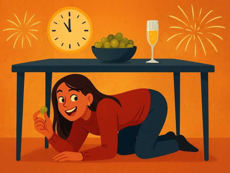 Pourquoi les Espagnols mangent-ils du raisin à minuit…