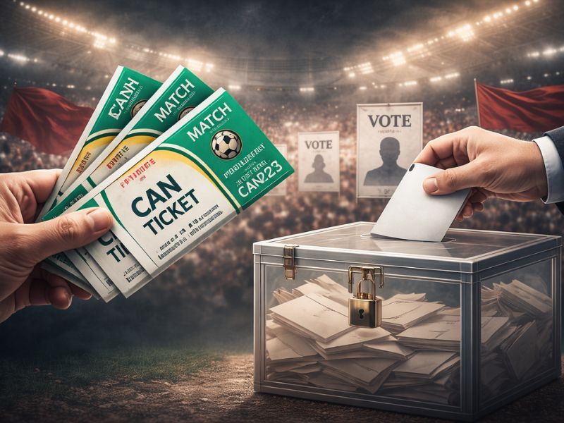 Billets, football et politique : des pratiques plausibles, mais à éclaircir