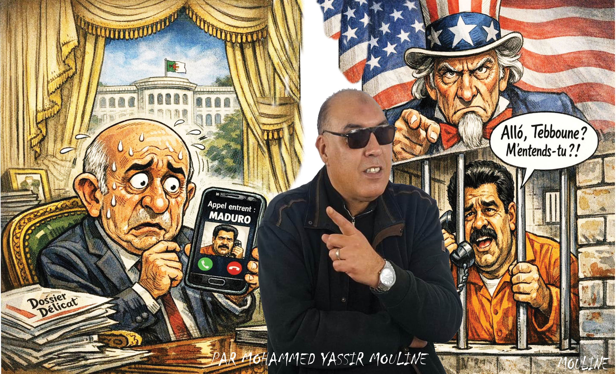 Allô Tebboune ? Ici Maduro… Silence radio depuis El Mouradia !!