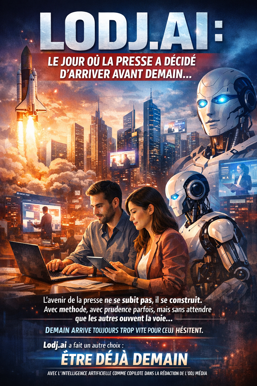 LODJ.AI : le jour où la presse a décidé d’arriver avant demain… 