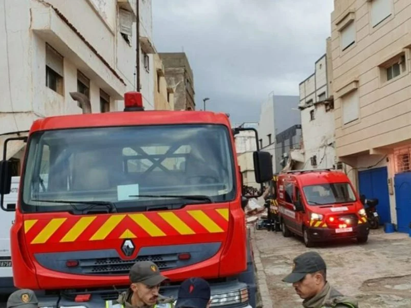 Rabat : deux morts et quatre blessés dans l’effondrement partiel d’un immeuble à Akkari