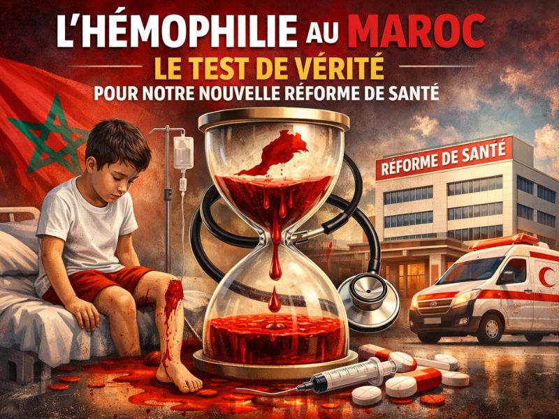 Lettre ouverte : L'hémophilie au Maroc, le test de vérité pour notre nouvelle réforme de santé