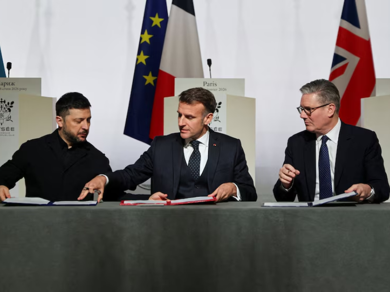 Ukraine : à Paris, les alliés s’accordent sur des garanties de sécurité