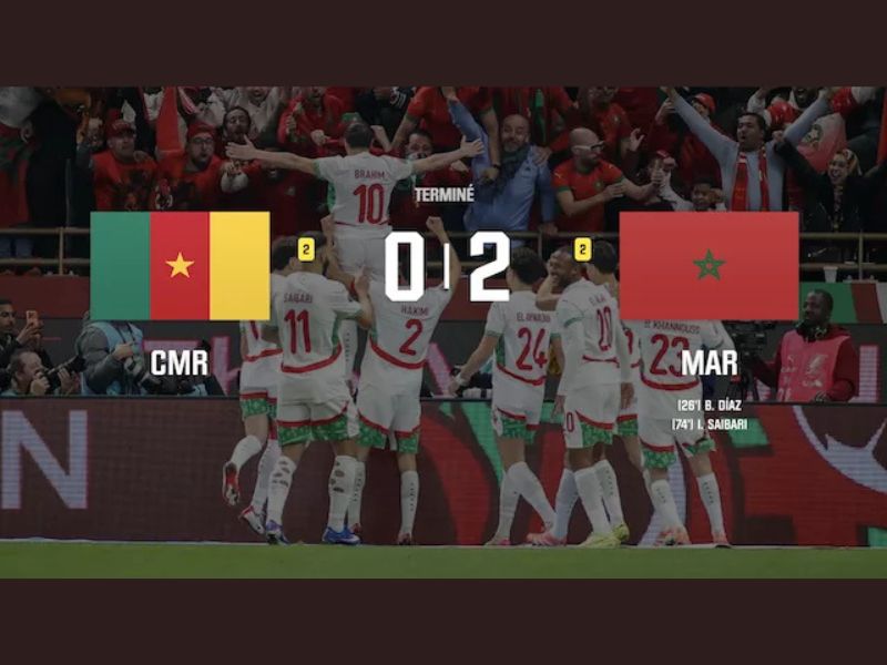 CAN 2025 : Le Maroc s’offre la qualification aux demi-finales face au Cameroun (2-0)
