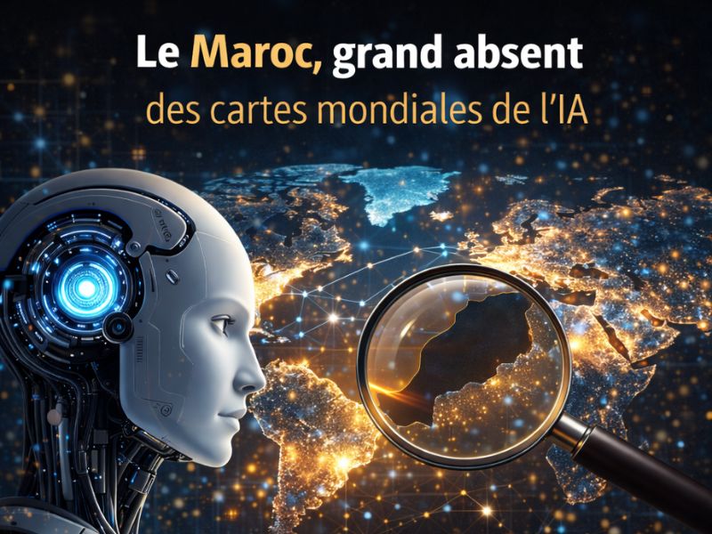 Le Maroc, grand absent des cartes mondiales de l'IA : Un signal faible à ne pas ignorer