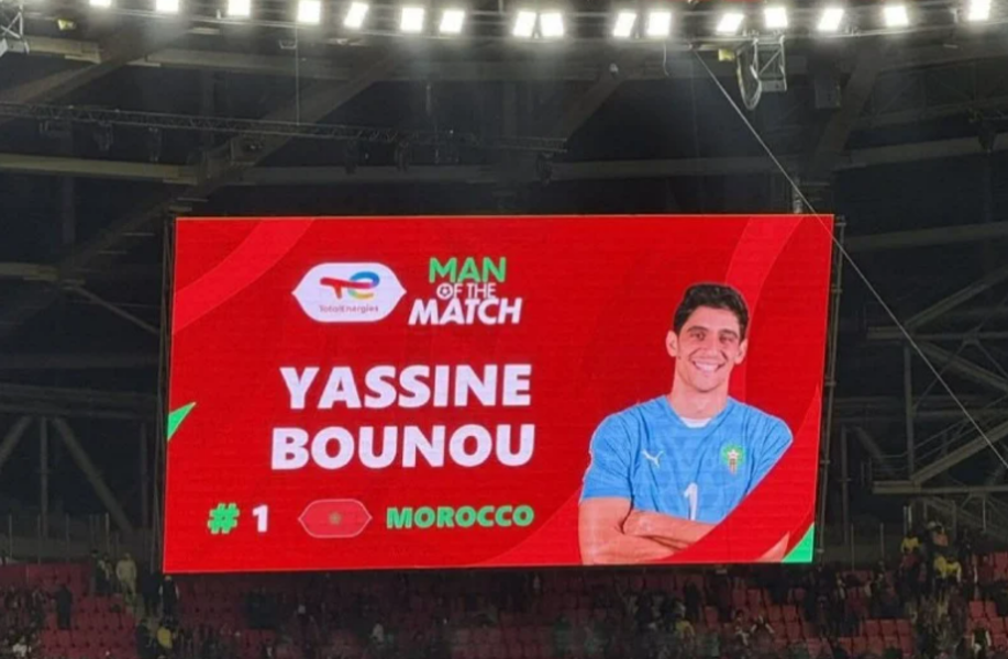 Yassine Bounou élu MVP de la demi-finale Maroc–Nigeria de la CAN 2025