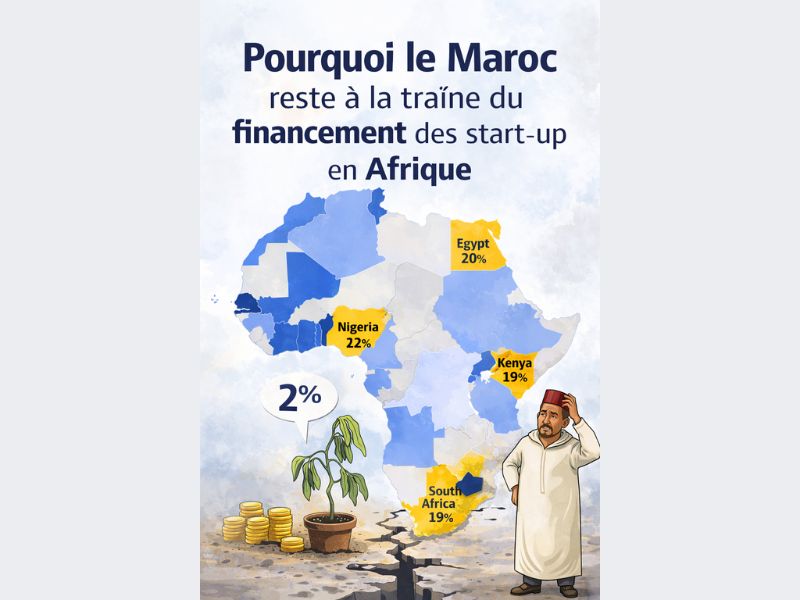 Pourquoi le Maroc reste à la traîne du financement des start-up en Afrique