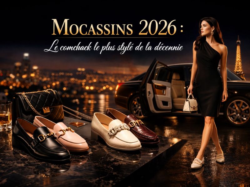 Mocassins 2026 : le comeback le plus stylé de la décennie