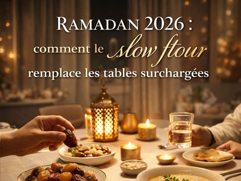 Ramadan 2026 : comment le slow ftour remplace les tables surchargées