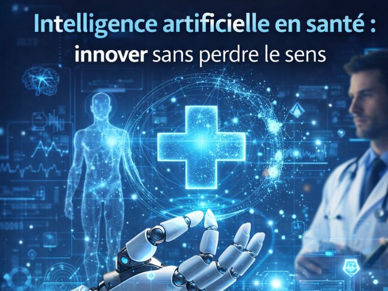 Intelligence artificielle en santé : innover sans perdre le sens