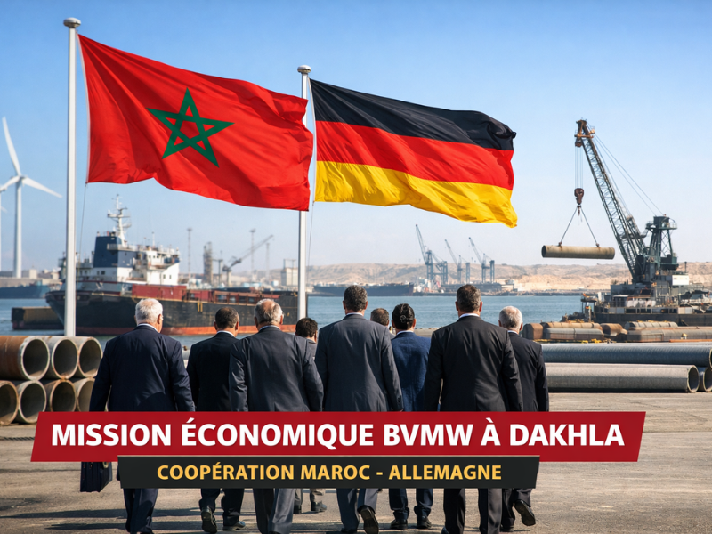 Mission économique Maroc-Allemagne : quand entreprises allemandes, investissement et Dakhla dessinent de nouvelles opportunités industrielles et énergétiques
