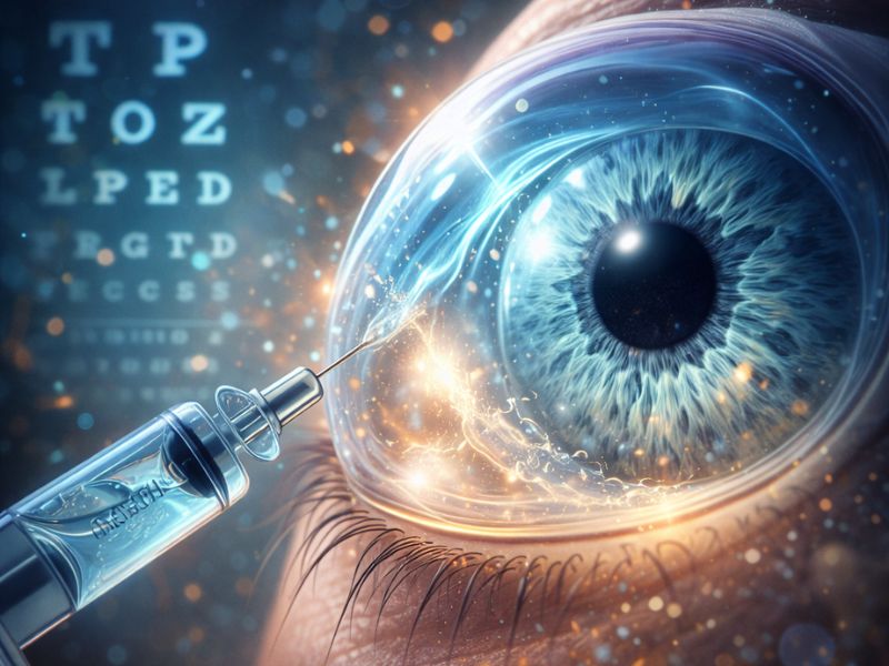 Un gel transparent révolutionne la vision sans chirurgie lourde