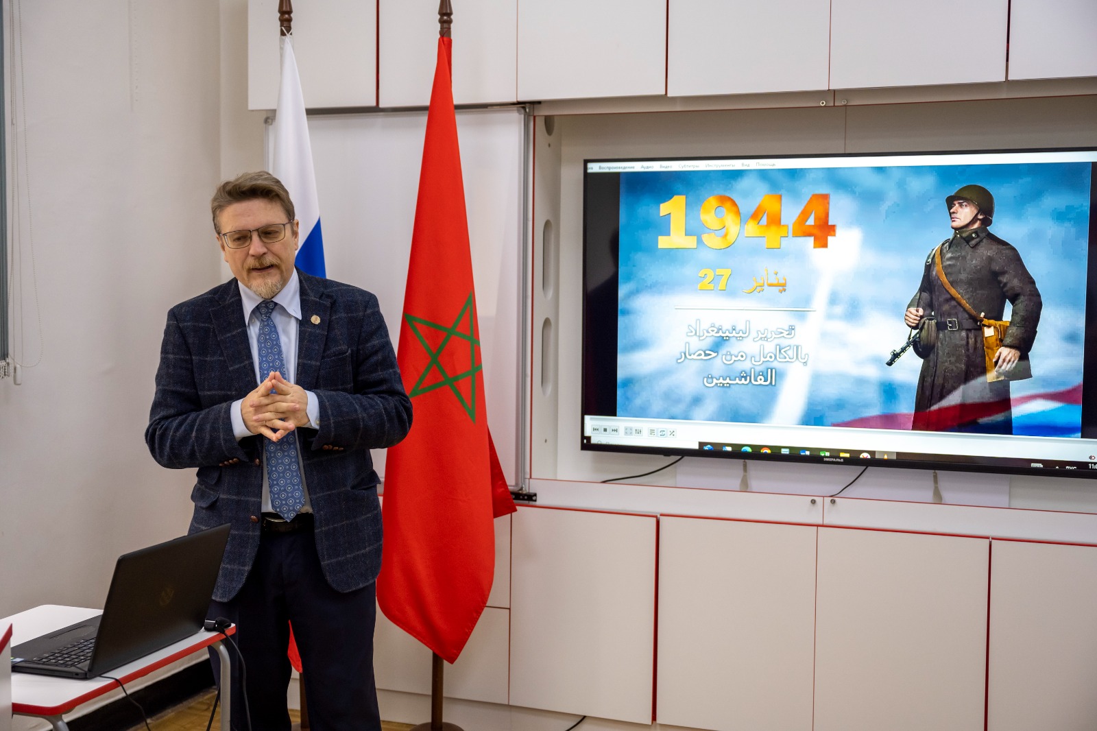 Vladimir Sokolov, directeur de la Maison russe à Rabat