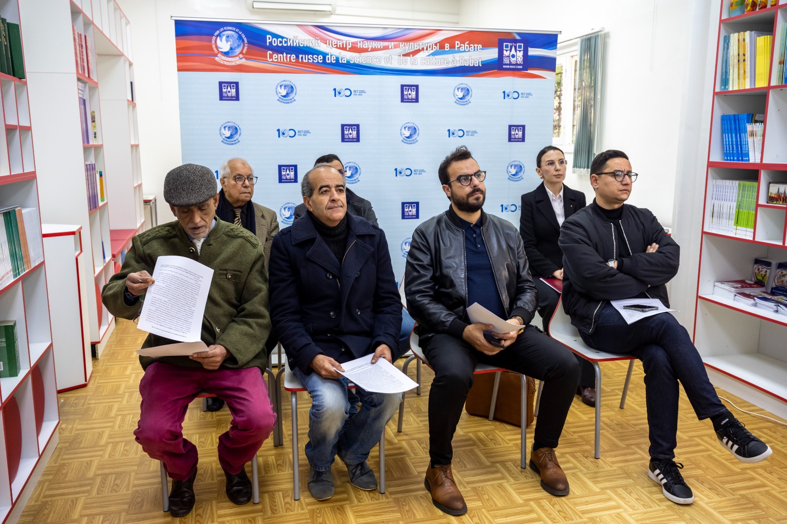 Les journalistes marocains ayant assisté à la projection du film