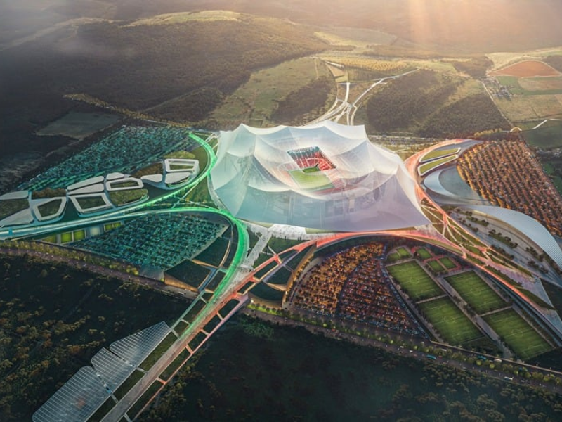 Grand Stade Hassan II de Casablanca : un appel d’offres à 3,29 milliards de dirhams pour façonner l’icône sportive du Maroc