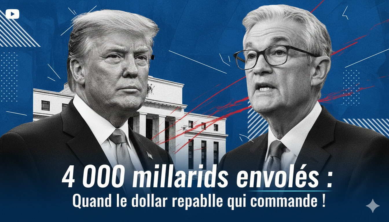 4 000 milliards envolés : Quand le dollar rappelle qui commande !