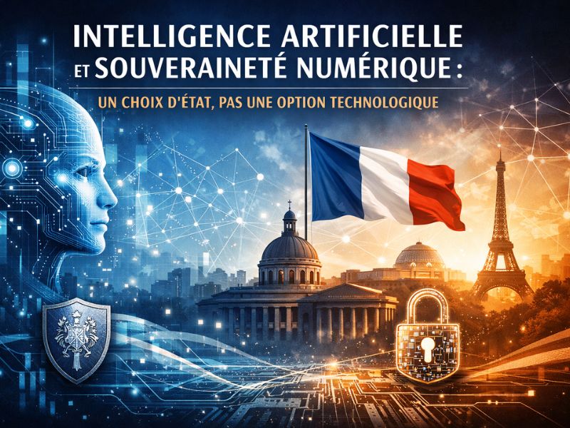 Intelligence artificielle et souveraineté numérique : un choix d’État, pas une option technologique